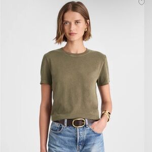 Madewell NWOT Olive Short Sleeve Tee XSmall